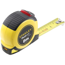 Stanley STHT36804-0 Dual Lock Tylon™ Pocket Tape with Metric Graduations Only 8m (Width 25mm) STA036804