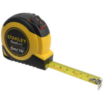 Stanley STHT36806-0 Dual Lock Tylon™ Pocket Tape with Metric and Imperial Graduations 5m/16ft (Width 19mm) STA036806