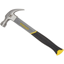 Stanley STHT0-51309 Fibreglass Curved Claw Hammer 450g (16oz) STA051309