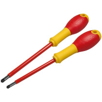 Stanley FMHT0-62649 FatMax® VDE Insulated Borneo PZ Screwdriver Set 2 Piece STA062649