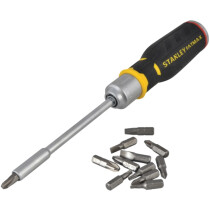 Stanley FMHT0-62690 FatMax® Ratchet Screwdriver with 12 Bits STA062690
