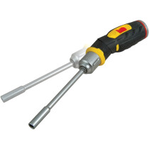 Stanley FMHT0-62691 FatMax® Pistol Grip Ratchet Screwdriver with 12 Bits STA062691