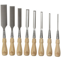 Stanley 1-16-793 Sweetheart Socket Chisel Set 8 Piece in Suede Tool Roll STA116793