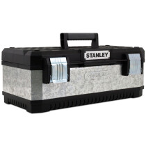 Stanley 1-95-618 Galvanised Metal Toolbox 50cm (20in approx) STA195618