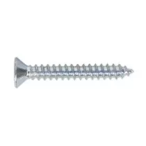 Sealey ST3525 Self Tapping Screw 3.5 x 25mm Countersunk Pozi DIN 7982 Pack of 100