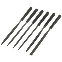 Stanley 0-22-500 Needle File Set 6 Piece 150mm (6in) STA022500