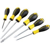 Stanley 0-60-209 Essential Screwdriver Set 6 Piece STA060209