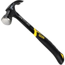 Stanley FMHT1-51275 FatMax® AntiVibe All Steel Curved Claw Hammer 450g (16oz) STA151275