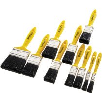 Stanley STPPYS00 Paint Brush Set of 10 (12mm-76mm) STAHOBBY10