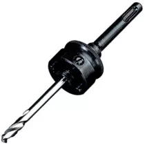 Starrett A2-1 SDS Plus Shank Arbor with Carbide Tipped Pilot Drill