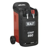 Sealey START660 Starter/Charger 660/100Amp 12/24V 230V
