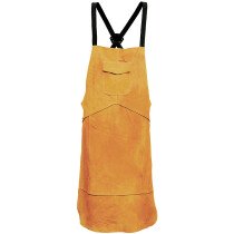 Portwest SW10 Flame Resistant Welding Leather Welding Apron 91cm x 58cm - Tan