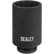 Sealey SX046 Impact Socket 46mm 1/2"Sq Drive 12pt
