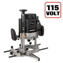Trend T11ELK 2000W 1/2" Variable Speed Workshop Router 115V - UK sale only