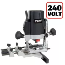 Trend T5EB 1000W 1/4" Variable Speed Router 240V - UK sale only