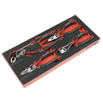 Sealey TBT56 Premier Pliers Set with Tool Tray 4pc