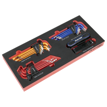 Sealey TBT62 Premier Master Key Set with Tool Tray 43pc