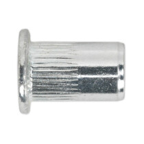 Sealey TISM8 Threaded Insert (Rivet Nut ) M8 Splined Pack of 50