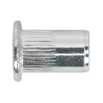 Sealey TISM4 Threaded Insert (Rivet Nut) M4 Splined Pack of 50