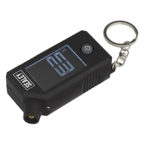 Sealey TSTPG12 Digital Tyre Pressure & Tread Depth Gauge with LED