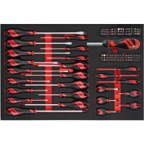 Teng Tools TTEMD122N 122 Piece Mega Drive EVA Screwdriver Set