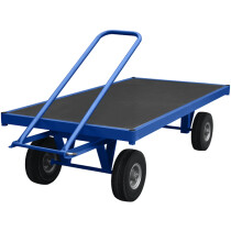 Handle-It HI-T500-PP-1575-PU Premium Plus 1500mm x 750mm Turntable Trolley with Puncture Proof Tyres