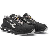 Upower RL20376 Raptor Black Safety Trainer - S3 UK Size 9 (EU43)