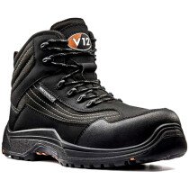 V12 Footwear Caiman V1501.01 Black Metal Free Safety Boot S3 HRO SRC