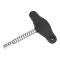 Sealey VS653 T-Handle Oil Drain Plug Key - VAG