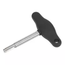 Sealey VS653 T-Handle Oil Drain Plug Key - VAG