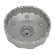 Sealey VS7115 Oil Filter Cap Wrench ø93mm x 18 Flutes - Renault
