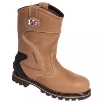 V12 Vtech Tomahawk V1250 EN345 Vintage Leather Waterproof Rigger