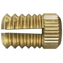 Fischer 59484 Brass fixing PA 4 M6/13.5 Pack x 100