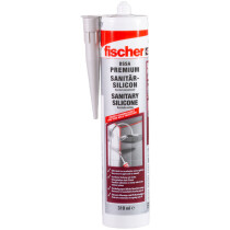 Fischer 512209 High-Quality Premium Sanitary Grey Sanitary Silicone DSSA SAG 310ml