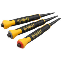 DeWalt DHT058018 Bi-Material Nail Punch Set, 3 Piece