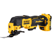 DeWalt DCS353D2-GB12V XR Brushless Oscillating Multitool With 2 x 2.0Ah Batteries in TSTAK