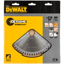 DeWalt DT4350-QZ 216x30mm 60T Circular Saw Blade (General Purpose)