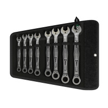 Wera 020012 8 Piece Joker Ratchet Spanner Set AF with Pouch WER020012