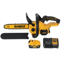 DeWalt DCMCS565P1-GB 18V XR Brushless 30cm Chainsaw With 1 x 5Ah Battery And Charger