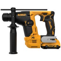 DeWalt DCH072L2-GB 12V XR Brushless Ultra Compact SDS+ Hammer with 2 x 3Ah Batteries In TSTAK