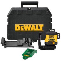 DeWalt DCLE34031N-XJ Body Only 18V XR Compact 3 x 360 Green Laser In Kitbox