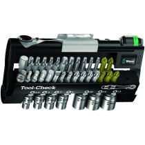 Wera 073220 38 Piece 1/4" Drive Tool-Check WER073220