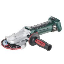 Metabo WF18LTX125 Body Only 18V Flat Head 135mm Angle Grinder in Metaloc Carry Case