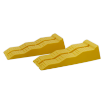 Sealey WL301 Levelling Ramps - 3-Stage 2.5tonne Capacity per Ramp 5tonne Capacity per Pair