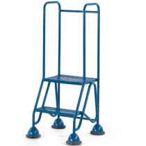 Fort WM512/Blue Mobile 2 Step Mesh Tread Steps - Full Handrail