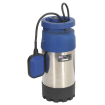 Sealey WPS92A Submersible Stainless Water Pump Automatic 92ltr/min 40mtr Head 230V
