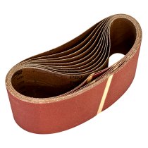 Sealey WSB6280 Sanding Belt 100 x 620mm 80Grit - Pack of 10