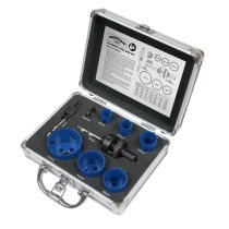 Sealey WSPHSK Hole Saw Kit 9pc - Plumbers