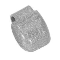 Sealey WWSH05 Wheel Weight 5g Hammer-On Zinc for Steel Wheels Pack of 100