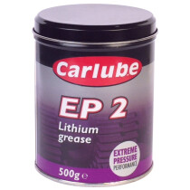 Tetrosyl Carlube XGE500 EP2 Lithium Grease 500gr Tub